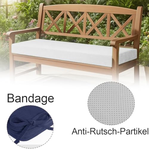 Coussin de banc d'extérieur idéal pour des après-midis sur la terrasse - 6
