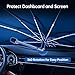 Windshield Sun Shade Umbrella for Audi A4 A5&S5 RS5 2018-2024, Foldable Car Sunshade for Front Window, Highly Reflective Auto Sun Shield Visor for UV Protection, Keep Car Cool Accessories