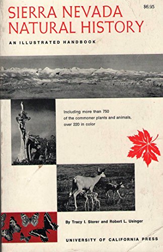 SIERRA NEVADA NATURAL HISTORY An Illustrated Ha... B004LF4T34 Book Cover