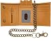 RFID Blocking Leather Snake Texture Bikers Long Checkbook Trifold Chain Wallet 312 Trucker