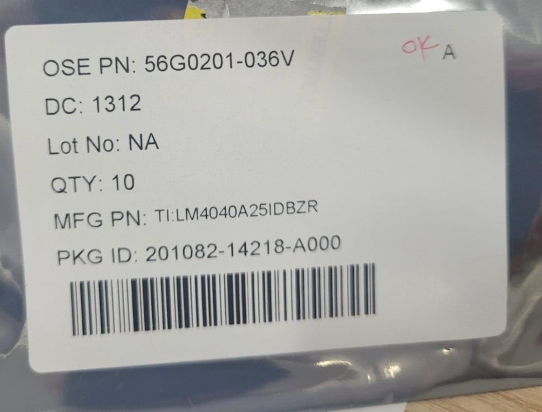 (1 PC) LM4040A25IDBZR TI IC VREF SHUNT 0.1% SOT23-3