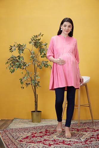 Image of AV2 Women's Cotton Regular Fit Maternity Maternity Wear
