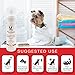 Warren London Foaming Pet Facial | Tear Free Dog Face Wash | Tearless Dog Shampoo for Faces & Dog Eye Stain Remover | Refreshing Cucumber Melon Wash | Made in USA | 8oz