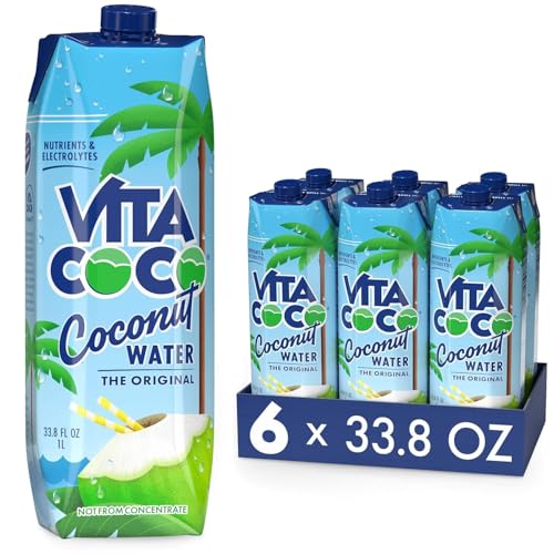 Vita Coco Acqua Di Cocco Originale 6x1L, Piena Di...