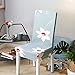 Coprisedie con Schienale 2 Pezzi Blu semplici,piccoli fiori bianchi Universale Protettivo Elastico,Lavabile Estraibile,Facile da Pulire e Resistente,Copertura delle Sedia Adatta per Casa,Hotel,Festa.
