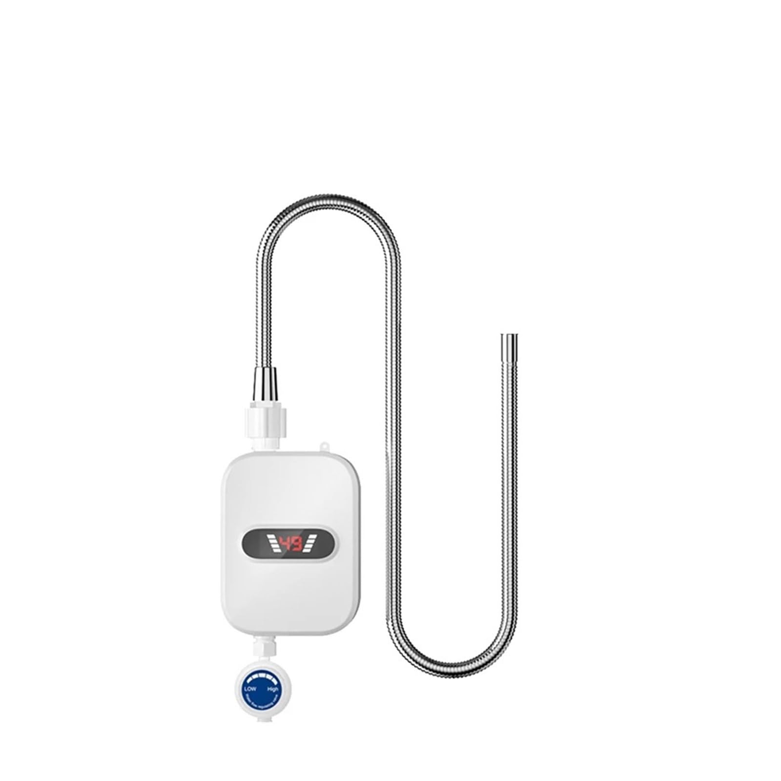 Calentadores de piscina, Calentador De Agua Instantáneo De Acero Inoxidable 304, Aspersor De Apagado Automático, Calentador De Agua, Aspersor Impermeable LCD Digital