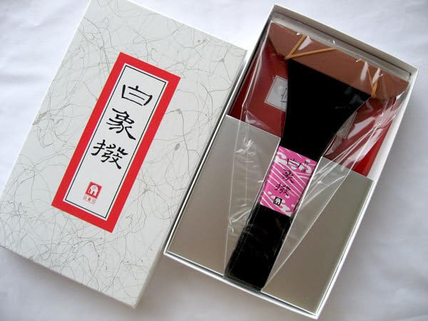 三味線撥(三味線バチ) 白象 津軽用 【12号 黒】 重さ130g 練習用