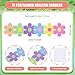 FOBSME 75.6 Feet Flower Bulletin Board Borders Colorful Flower Die-Cut Bulletin Board Trim Light Color Floral Classroom Decoration for Chalkboard Blackboard Back to School Spring Summer Party Supplies