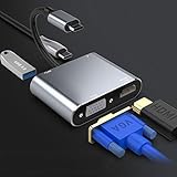 imac 21 5 3 06 【Multifunktions USB-C to VGA HDMI Adapter】 Erweitern Sie Ihren USB-C Anschluss auf einen HDMI, einen VGA Ausgang, einen USB 3.0 und einen USB-C Ladeanschluss. Ermöglicht das Erweitern des Desktops auf 2 externe Displays über HDMI und VGA Kabel. Plug & Play. Es sind kein Treiber und Netzteil erforderlich. Perfekt im Spielen, Arbeiten und Unterhalten arbeiten.
