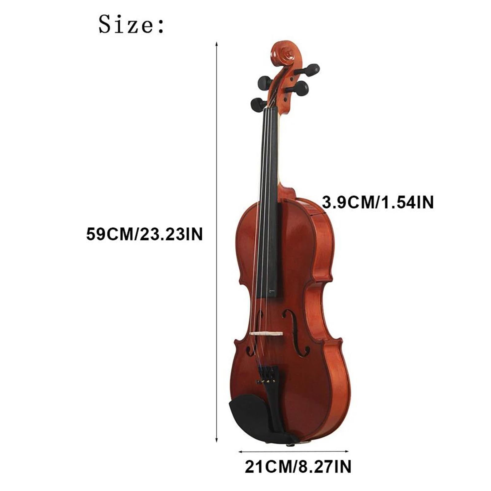Violine üben Violine 4/4 Komplettset Starter Kit für Anfänger