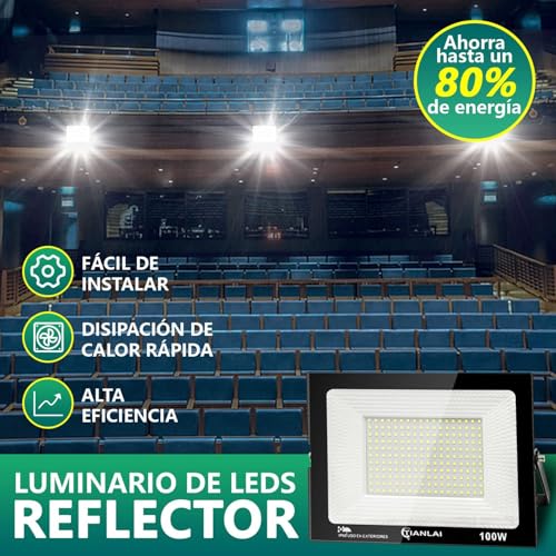 Opiniones y reviews de Reflectores para exteriores , listamos los 10 mejores. 5 reflectores para exteriores marca AEK CYBER (2)