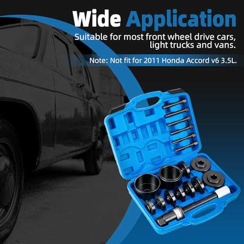 FreeTec Radlager Werkzeug Radnabe Abzieher Ausdrücker Reparaturlösung für Radlager Radlagerwerkzeug für VW für Audi für Opel für FIAT für BMW für Ford