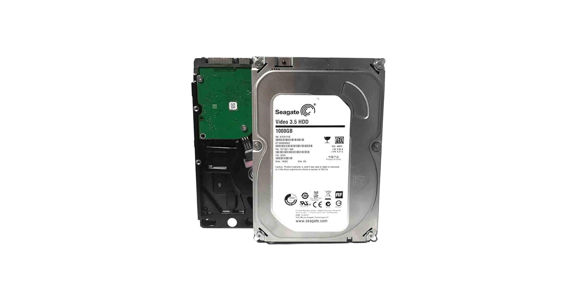 (未使用･未開封品)　Pipeline HD ST1000VM002 - Festplatte - 1 TB p1m72rm Seagate Pipeline HD 1TB ST1000VM002 5900RPM SATA 3.5
