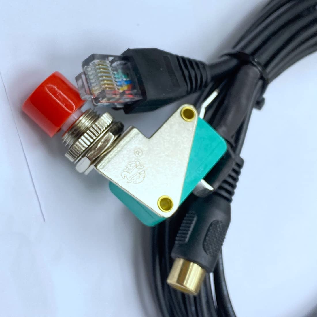 Griwiuiowe Finger PTT 8 pin microfono vivavoce per ICOM IC2200H IC Griwiuiowe Finger PTT 8 pin microfono vivavoce per ICOM IC2200H IC