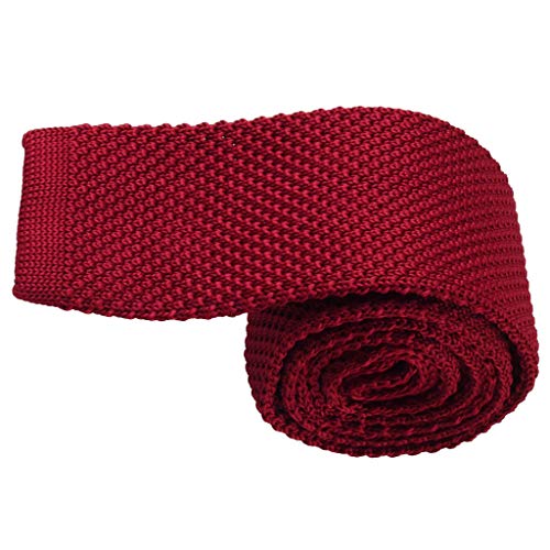 Colcolo Cravatta Uomo a Maglia con Fondo Piatto