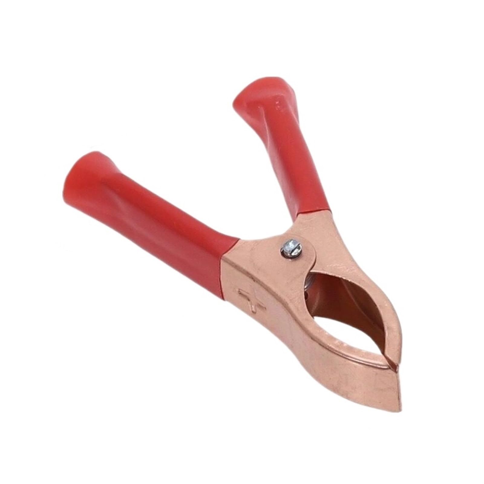 Crocodile Clips 2PCS 30A 50A 100A Car Alligator Clips Battery Clamps Crocodile Clip Red Black Positive Negative 70MM 80MM 90MM Length(2PCS 30A Red)