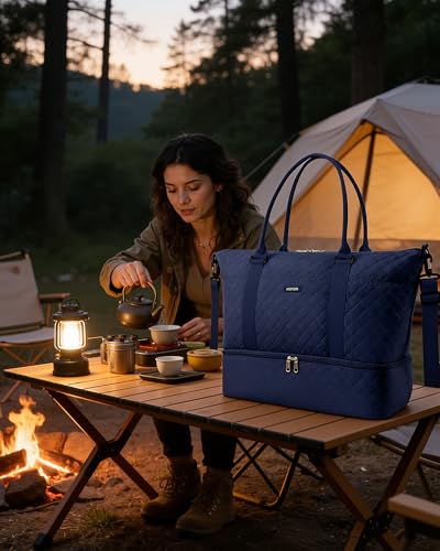 HOTOR Travel Duffel Bag Dark Blue