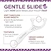 PLACKERS Gentleslide Dentla Flossers for Tight Teeth 90 ea (Pack of 6)