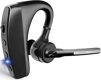 ヘッドセット　Bluetooth ワイヤレス　ハンズフリー通話　ホワイト　片耳 XIKEDOAR ワイヤレスヘッドセット 白 片耳 イヤホン Bluetooth5