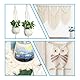 Gentpovth 2 Stück Makramee Garn 2mm x 100m, Makramee Garn Set Beige, Natürliches Makramee, Baumwoll Bastelschnur für DIY Handwerk Basteln Stricken Boho Deko Wandbehang Dekoration Wohnzimmer