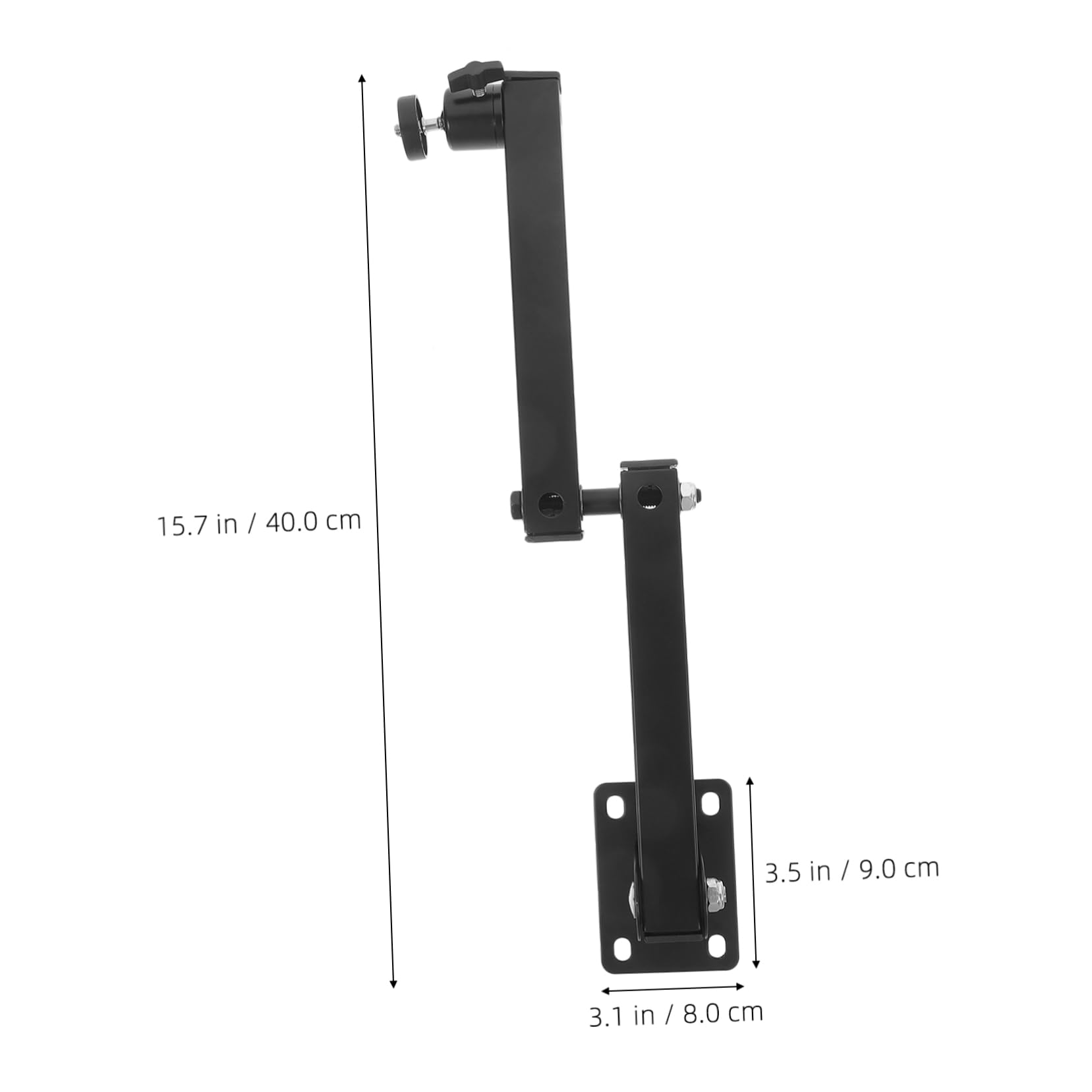 Hemobllo 3sets Supporto Muro Per Proiettore e Router Wifi Struttura e Salvaspazio Per Tv e Media Console Supporto Durevole e Sicuro Per Telecamere e Accessori Home Theater