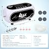 AQQA Multifunction Aquarium Air Pump,Powerful Rechargeable Battery Fish Tank Air Pump,Multi-Gear Continuous Mode+Intermittent Mode+Feeding Mode+Charge Pal,Ultra-Silent Oxygen Pump