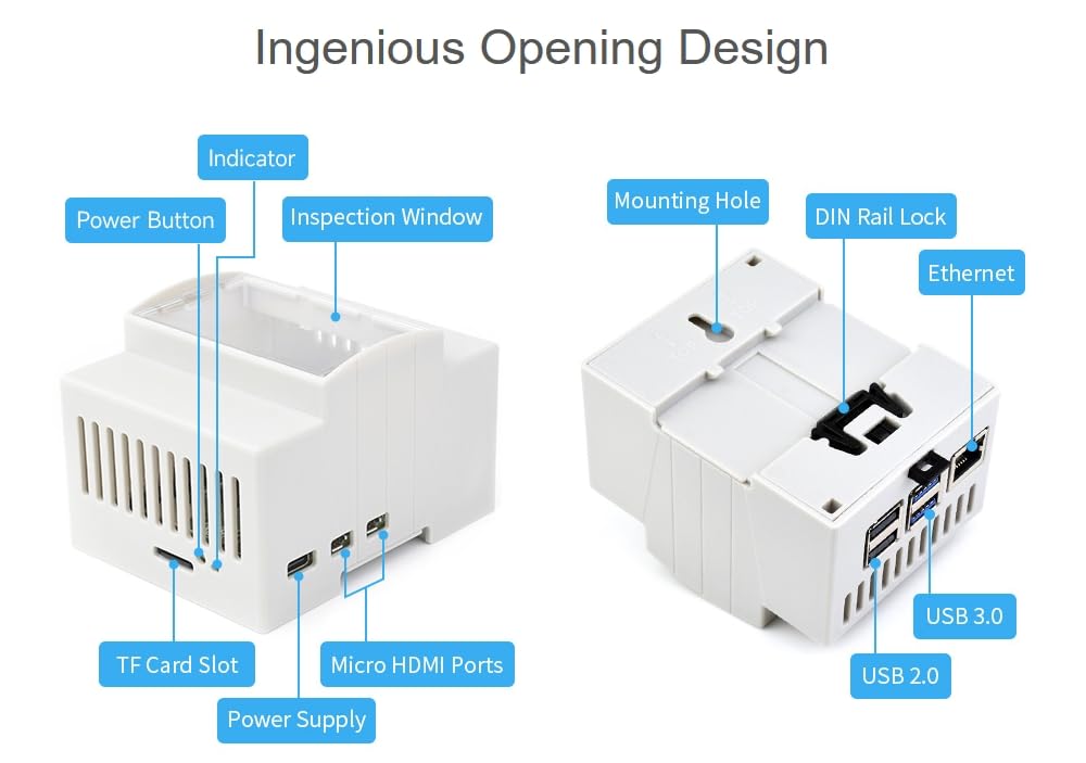 Rasprry Pi 3 Case Officiële Abs huizing Rasp... - Vicedeal