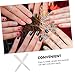 SKISUNO 100pcs Nail Extension Fibers Diy Fiber Nail Art Extension Lengthening Tools Fake Tips