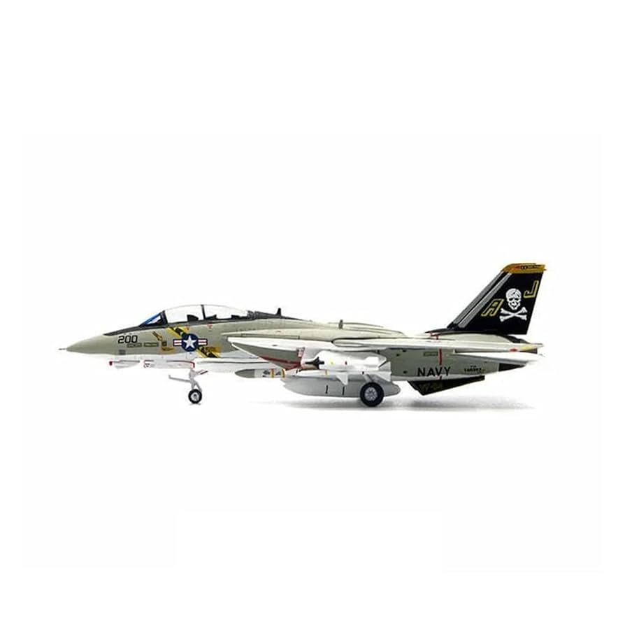 Amazon | 飛行機 模型 完成品 1/144 米海軍 F-14A トムキャット