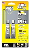 Super Glue Super Glue 15359-12 Quick Setting Metal Epoxy, 12-Pack(Pack of 12)