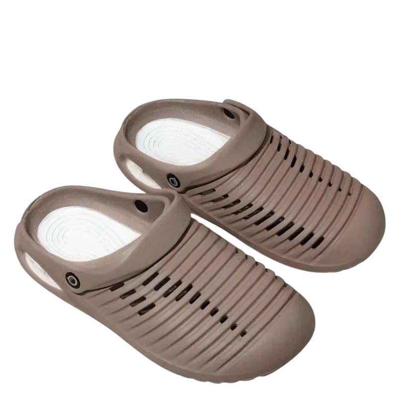 Image of Richmen Super Soft Stylish and Comfortable EVA Anti-Skid Men Sliders with Lightweight Cushioned Footwear Adjustable Back Strap Everyday Use Mules for Boys & Men's Clogs