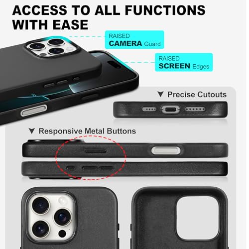 TUCCH Magnetic Case for iPhone 16 Pro Max (6.9 TUCCH Magnetic Case for iPhone 16 Pro Max (6.9