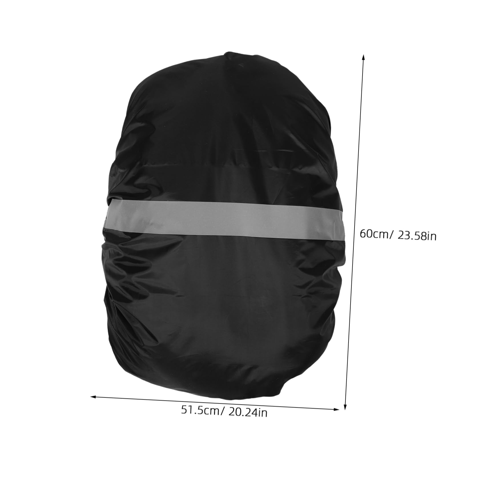KICHOUSE Camping Backpack Rain Cover Reflective Safety Cover Durable and Portable for Outdoor Activities