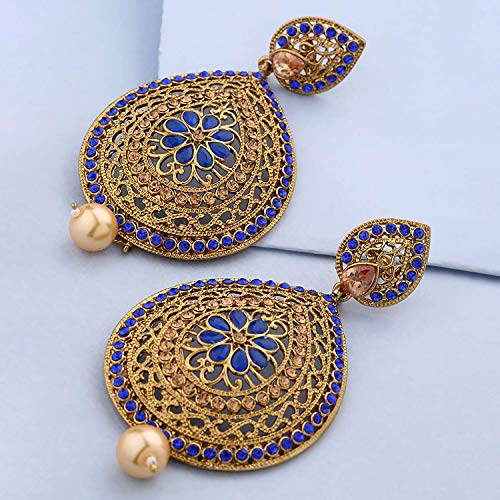 Pear Shaped Danglers Jewellery