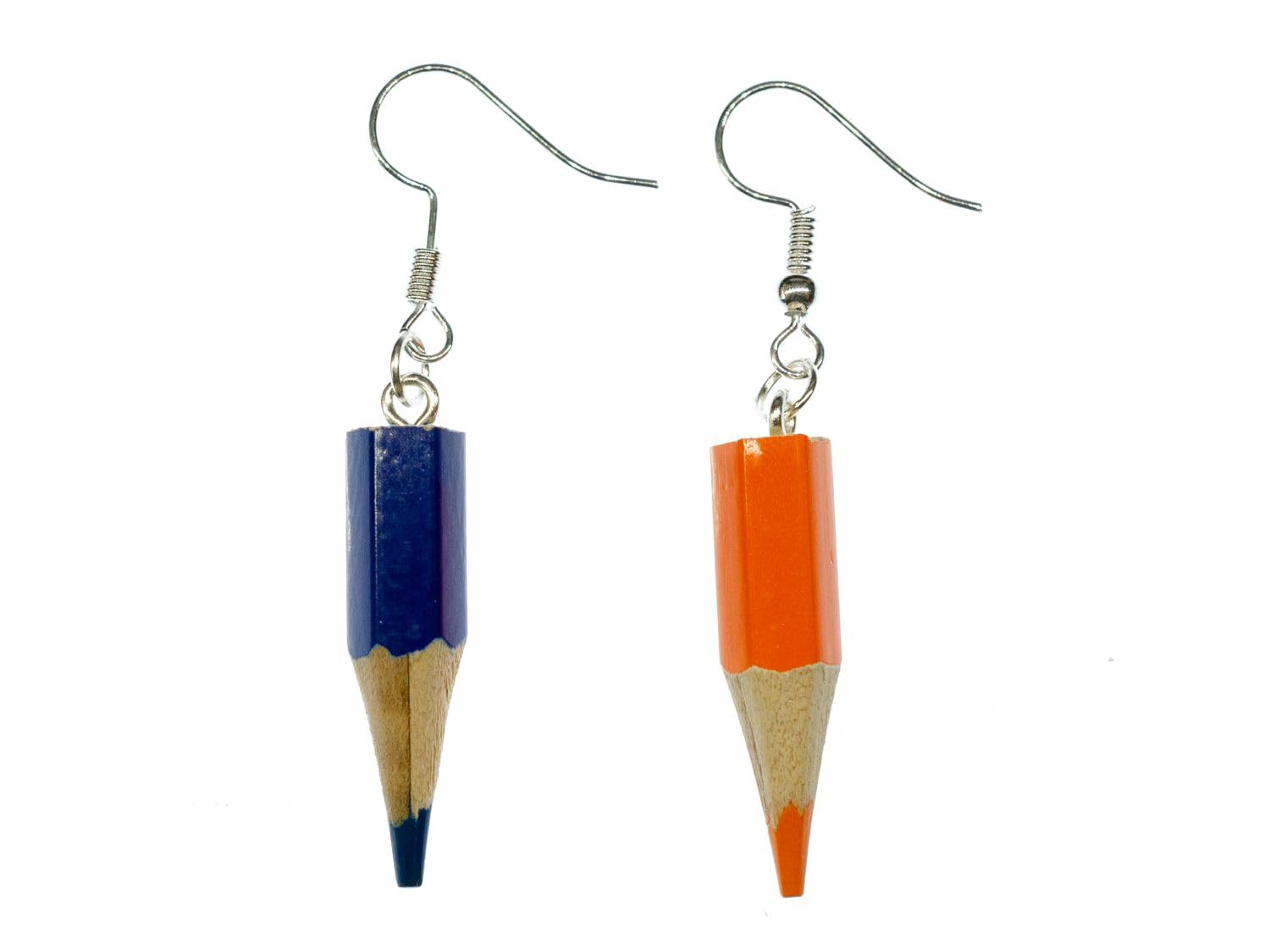 Miniblings Orangenscheibe Orange Ohrringe Miniblings Blutora