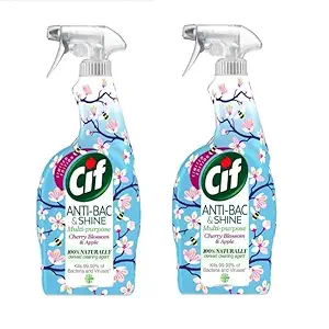 Cif Power & Shine Multipurpose Cleaner With Powerful Anti-Bac Agents 700ml Pack Of 2