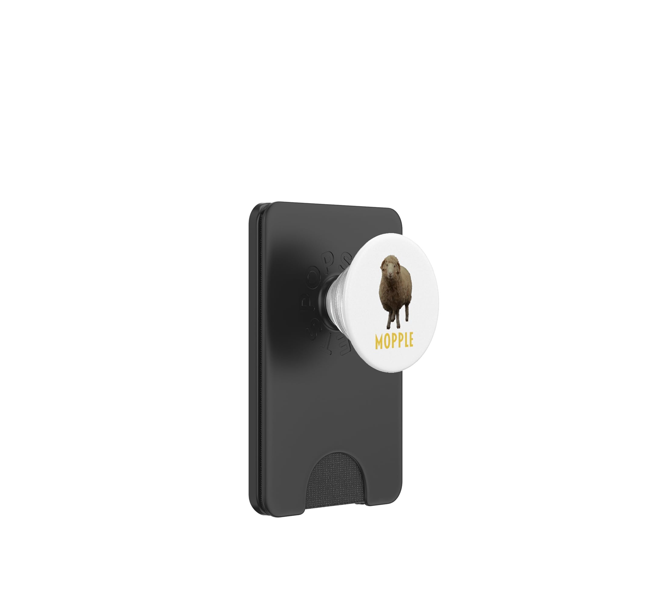 Serpillière PopSockets PopWallet pour MagSafe fixation magnétique stable