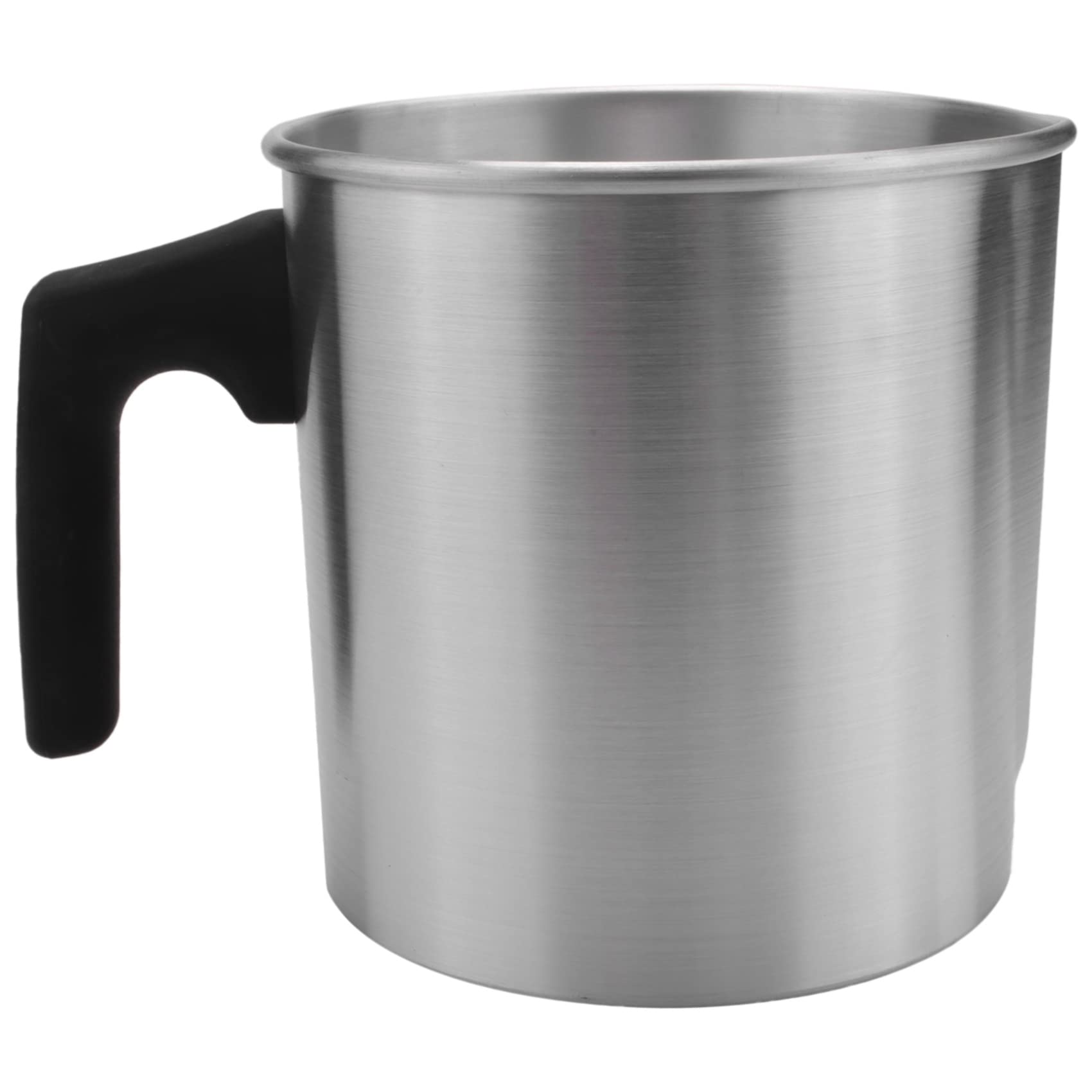 Pasuihcay 1.2L Candle Melting Pot Wax Melting Cup Wax Melting Pot Candle Making Pouring Pot for Home DIY Candle Store, Silver