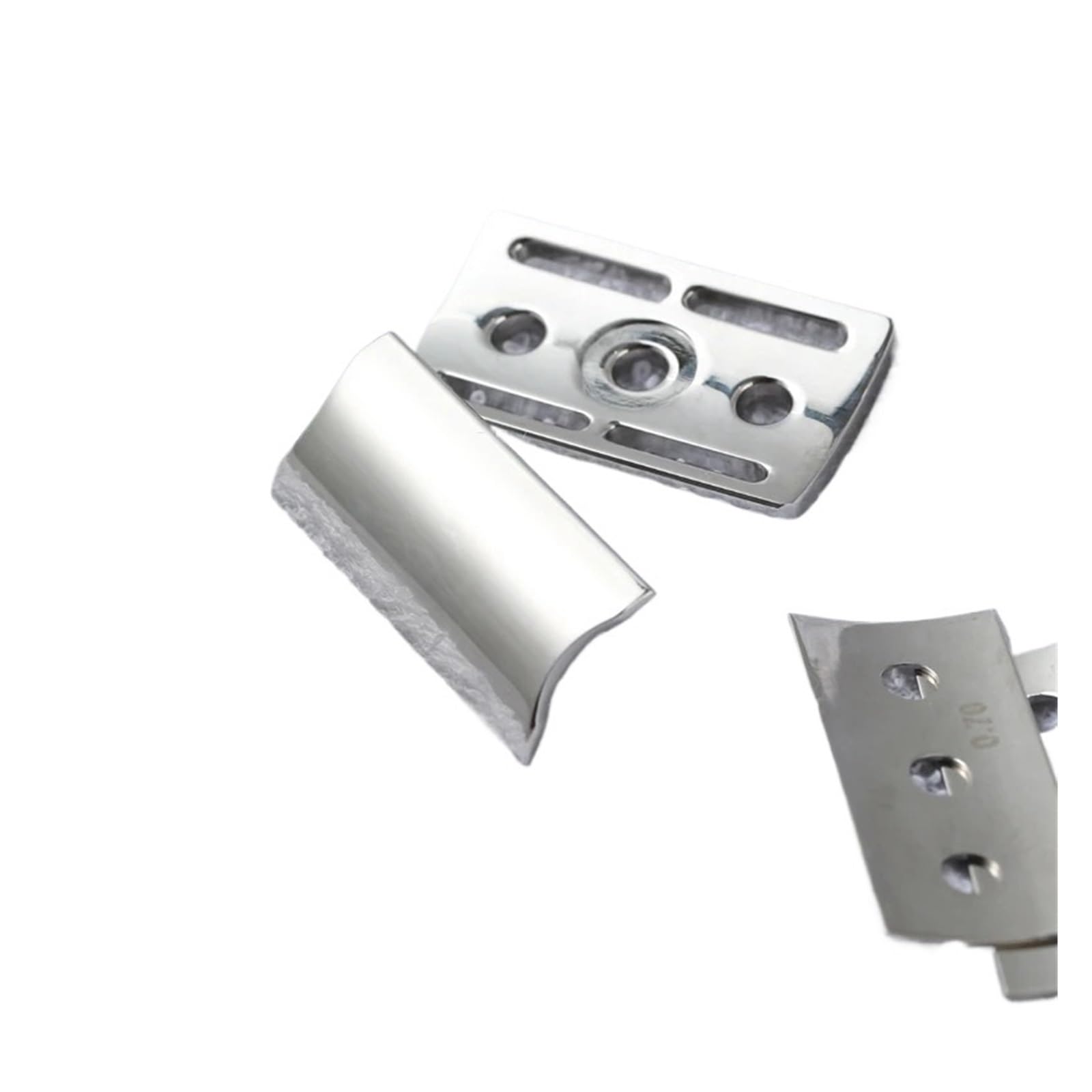 , Compatible Con Yaqi, Trifecta, Cabezal De Afeitar De Seguridad Pulido De Acero Inoxidable 316 Ajustable Con Diferentes Espacios De Hoja