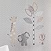 Lambs & Ivy Jungle Safari Gray/Tan Elephant/Giraffe Nursery Wall Decals/Stickers