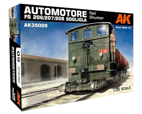 Ak interactive - automotore fs 206/207/208 sogliola 1/35 - ak interactive 35009