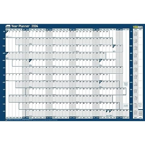 Sasco 2024 Large Wall Planner Set Cover