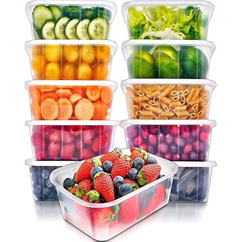 KAHEIGN Boîtes de Stockage Alimentaire 1000ml Cover