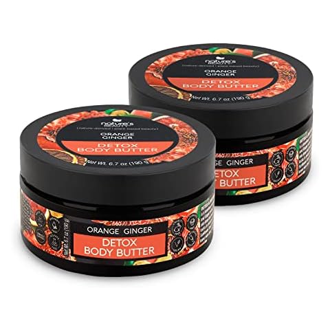 Nature's Beauty Orange Ginger Detox Body Butter Cover