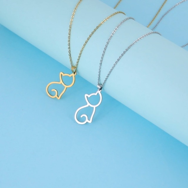 Collana Cane Angelo In Acciaio Inox - Ciondolo Cuore Con Ali - Ricordo Animali Domestici - Regalo Per Amanti Cani - Foto 6