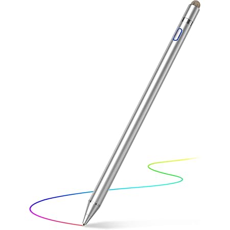 Amazon Co Jp タッチペン 極細 スタイラスペン Ipad Iphone用 Android 導電繊維ペン先 1 4mm銅製ペン先 高感度 ツムツム Usb充電式 スマートフォン タブレット対応 シルバー 家電 カメラ
