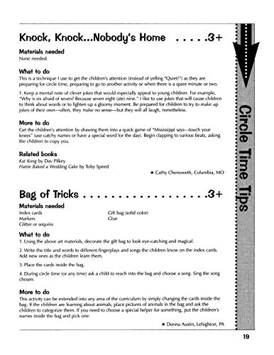 The GIANT Encyclopedia of Circle Time and Group Activities for Children 3 to 6: Over 600 Favorite Circle Time Activities Created by Teachers for Teachers (The GIANT Series) - Image 12