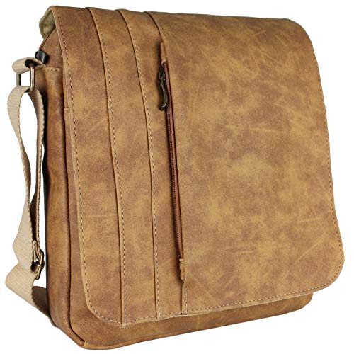 Bolsa Lenna's Modern Transversal L096 Caramelo