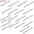 20 PC Type 316 Stainless Steel Lag Stud for Cable Railing - for 1/8" Cable