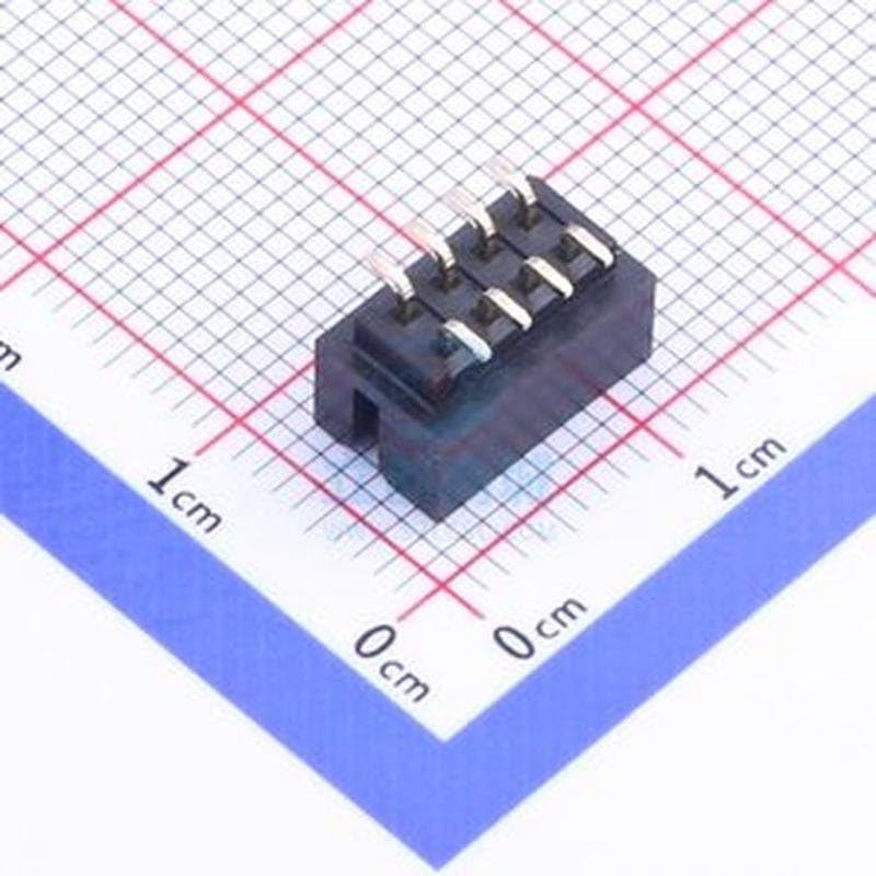 2 Pcs 2x8P Pitch P=2mm IDC Connector (Horn/Jane) SMD,P=2mm 3121A-08MG0BK00T1